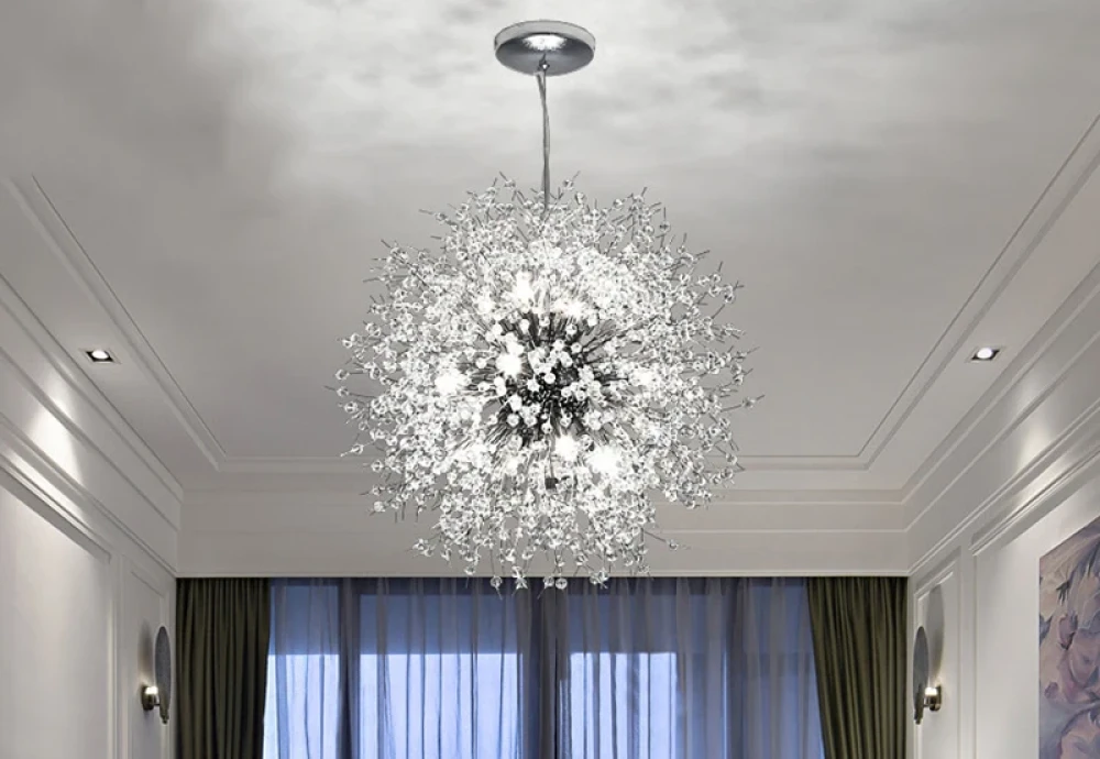 art deco globe chandelier